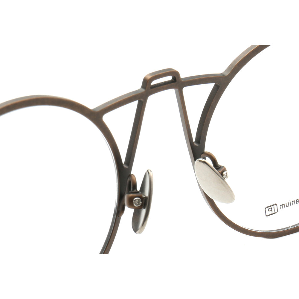 Xavier | Round Punk Style Titanium Eyeglass Frames | Retro Style Glasses For Men & Women