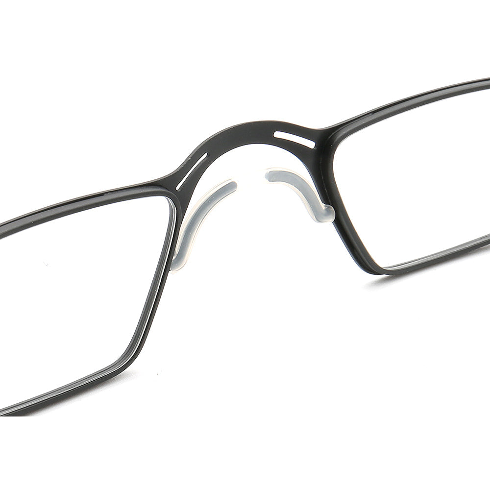 Edward | Full Rim Rectangle Shaped Metal Glasses | Modern Business Design