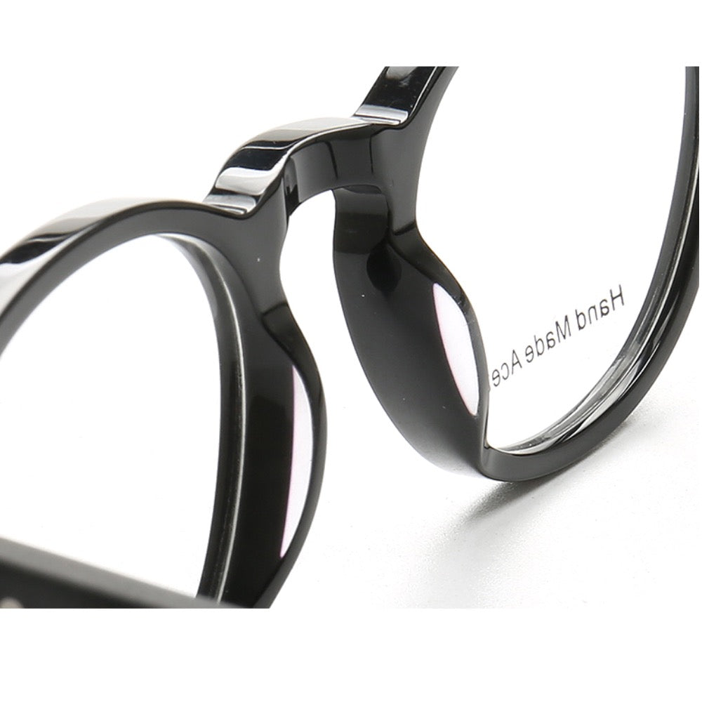 Miles | Stylish Men Eyeglasses Frames Round | Retro Women Glasses Frames Tortoise Shell