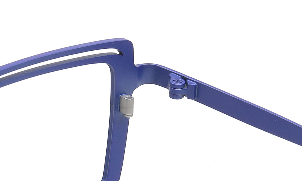 Jay | Double Rim Rectangular Eyeglasses For Men | Stylish Funky Square Glasses Frames