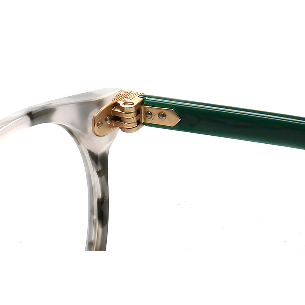 Grace | Round Patterned Acetate Eyeglasses Frames Online | Modern Womens Floral Glasses Frames