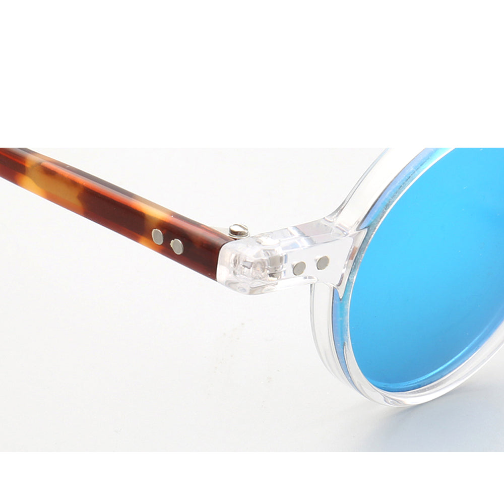 Harper | Mismatch Polarized Sunglasses | Fashionable Acetate Frame w/ Retro Tortoise Finish