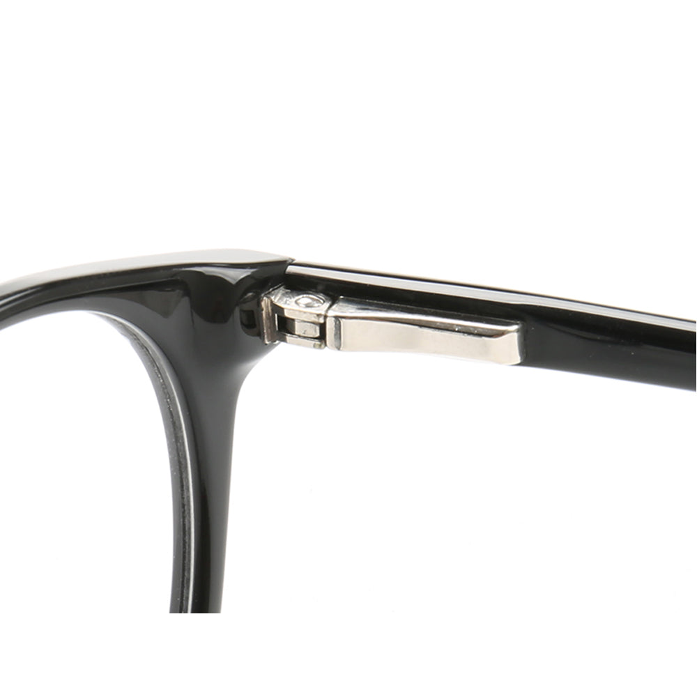 Axel | Classic Round Acetate Glasses w/ Tortoise Shell Design | Unisex Frame For Men & Women