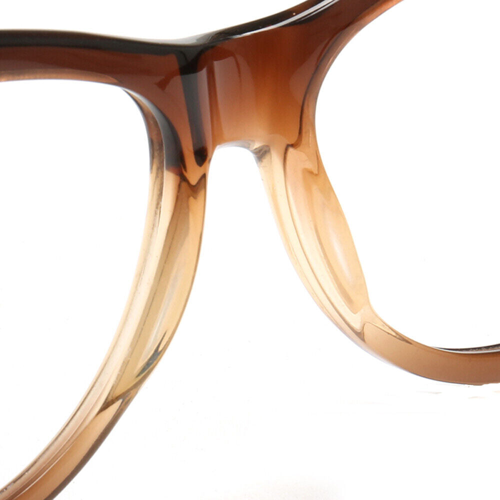 Teri | Round Gradient Glasses For Women | Colorful Full Rim Acetate Glasses