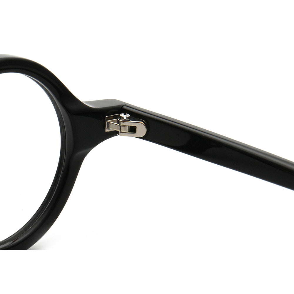 Jackson |  Retro Round Acetate Mens Eyeglass Frames | Stylish Transparent Vintage Eyewear Online