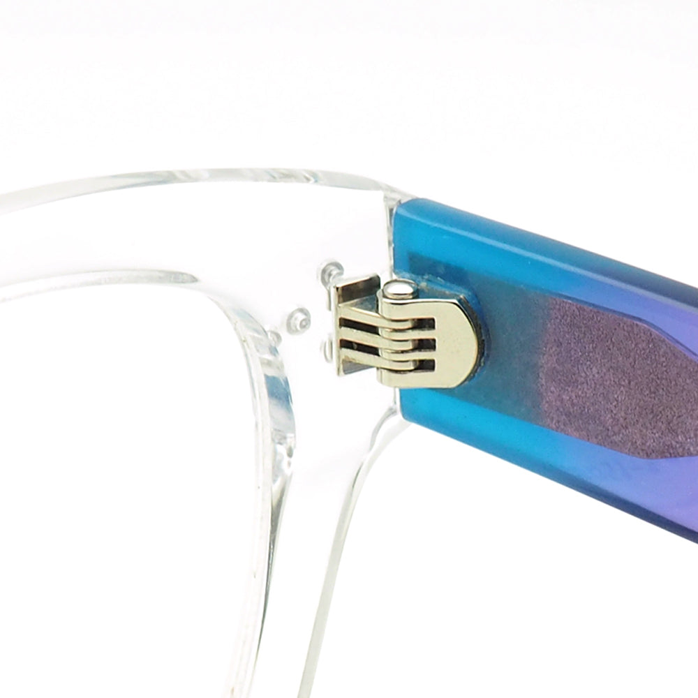 Gradient | Square Full Rim Acetate Eyeglasses | Colorful Fashionable Glasses For Men & Women