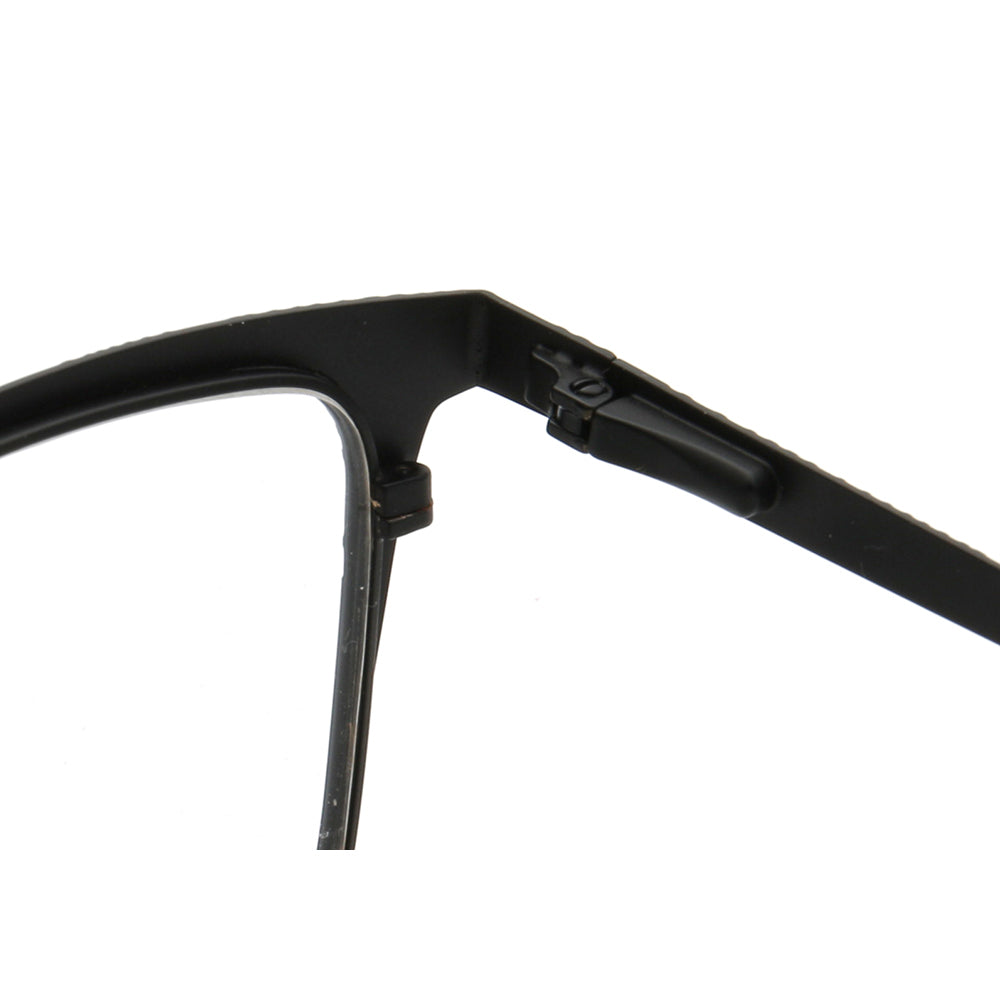 Aspen | Modern Square Stainless Steel Eyeglass Frames | Full Rim Durable Design