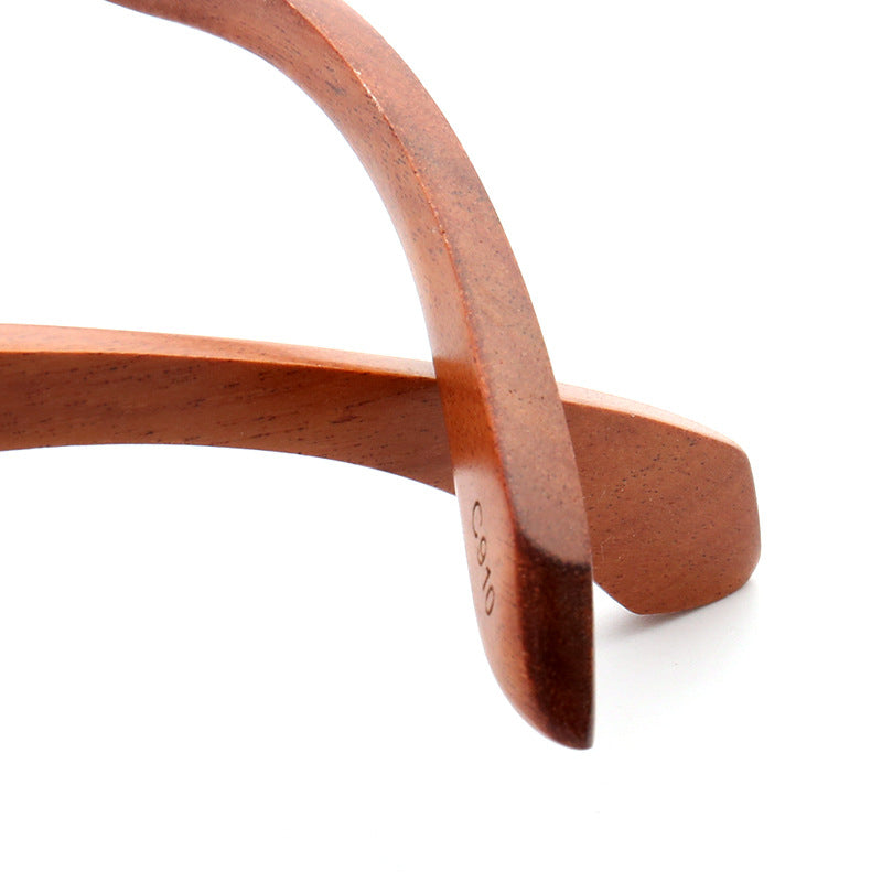 Wendell | Classic Round Full Rim Eyeglass Frames | Acetate Frame w/ Wooden Temples