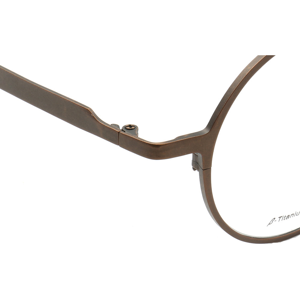 Xavier | Round Punk Style Titanium Eyeglass Frames | Retro Style Glasses For Men & Women