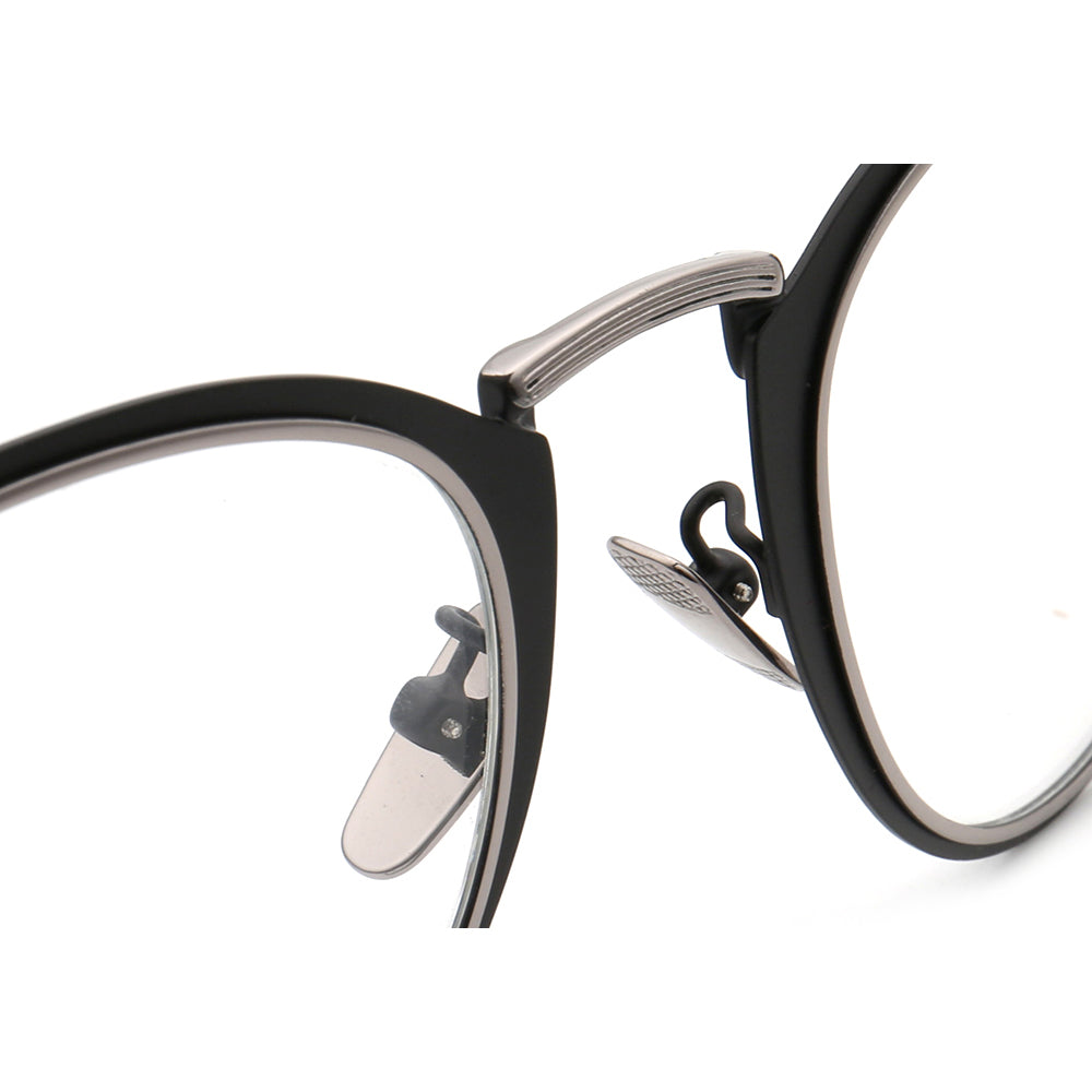 Tate | Vintage Round Stainless Steel Eyeglasses For Men & Women | Lightweight Modern Glasses Frames