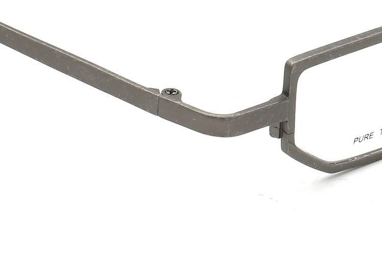 King | Stylish Mens Titanium Eyeglasses Green | Hipster Geometric Women Square Glasses Frames Online