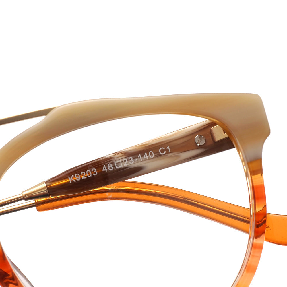 League | Double Bridge Acetate Mens Glasses | Retro Round Womens Eyeglasses Frames