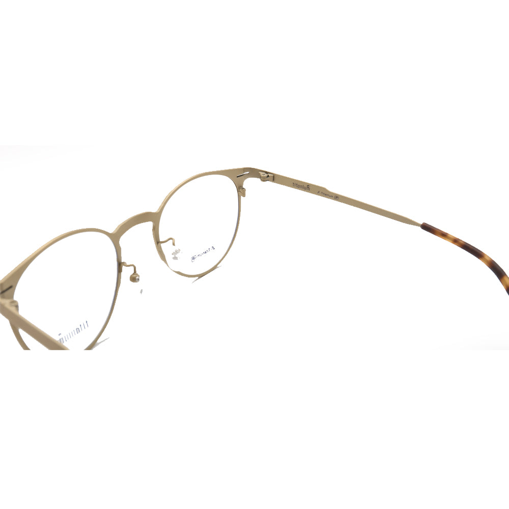 Astor | Round Pure Titanium Eyeglasses | Classic Full Rim Lightweight Glasses for Men & Women
