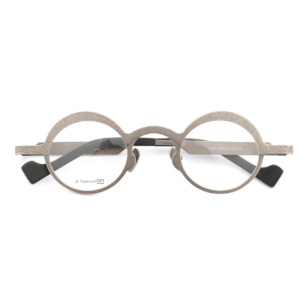 Voyage | Round Retro Titanium Glasses for Men | Two Tone Womens Trendy Eyeglass Frames Online