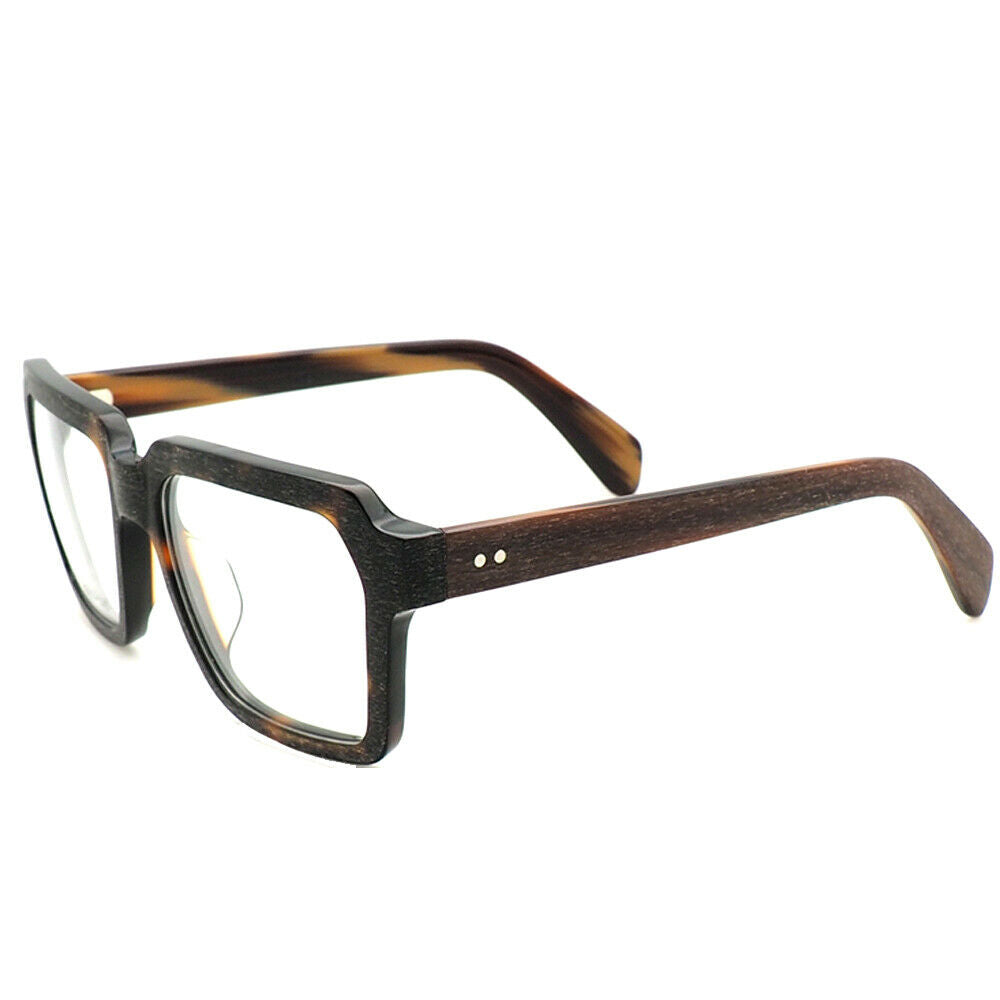 Forest | Oversized Patterned Acetate Eyeglasses | Retro Square Multicolored Glasses Frames  at