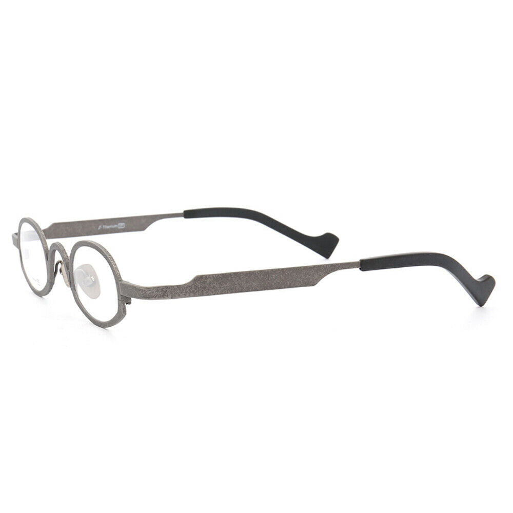 Nostalgia | Funky Full Rim Oval Eyeglasses | Retro Pure Titanium Unisex Eyeglasses