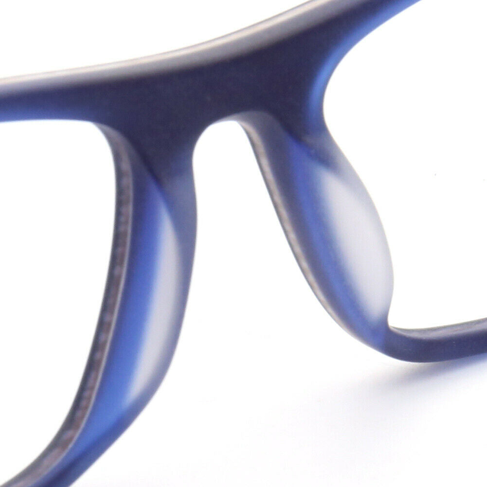 Arthur | Modern Square Full Rim Eyeglasses | Acetate Frame w/ Wooden Temples