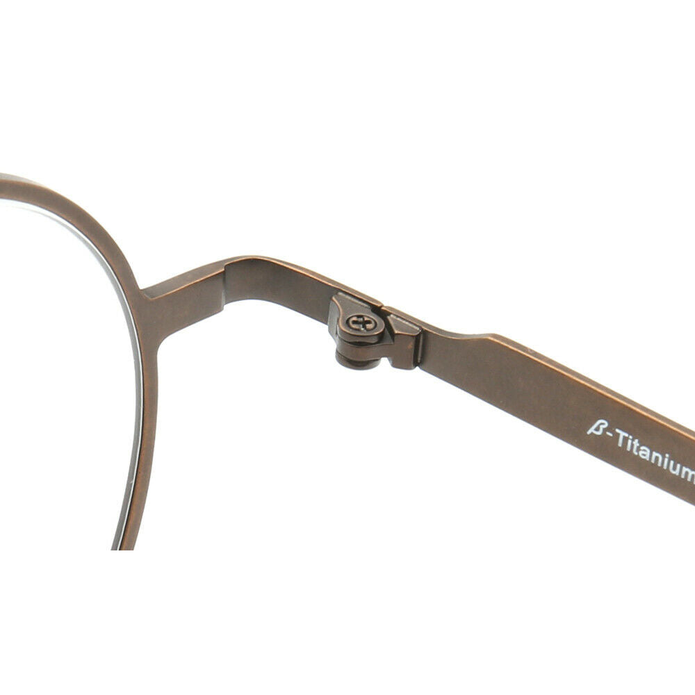 Sutton | Retro Round Semi Rimless Eyeglasses | Lightweight Pure Titanium Design