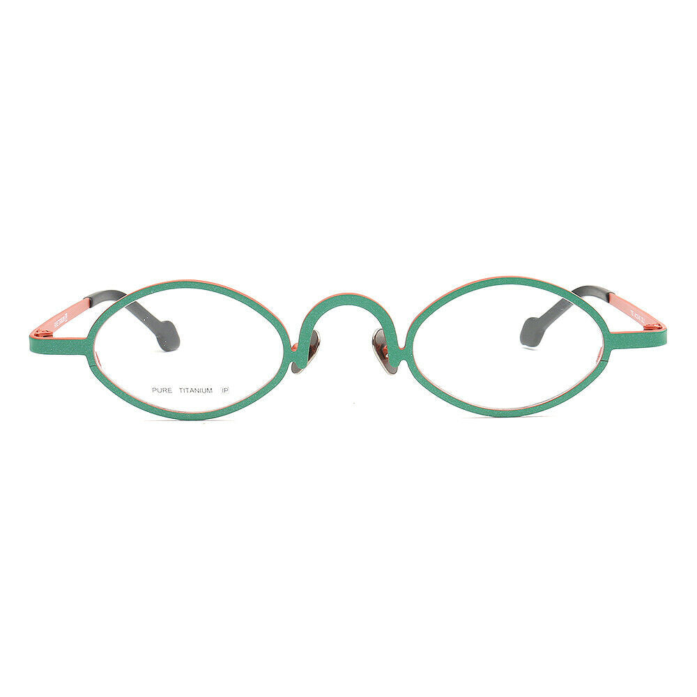 Wendi | Full Rim Oval Glasses For Women | Lightweight Pure Titanium Design