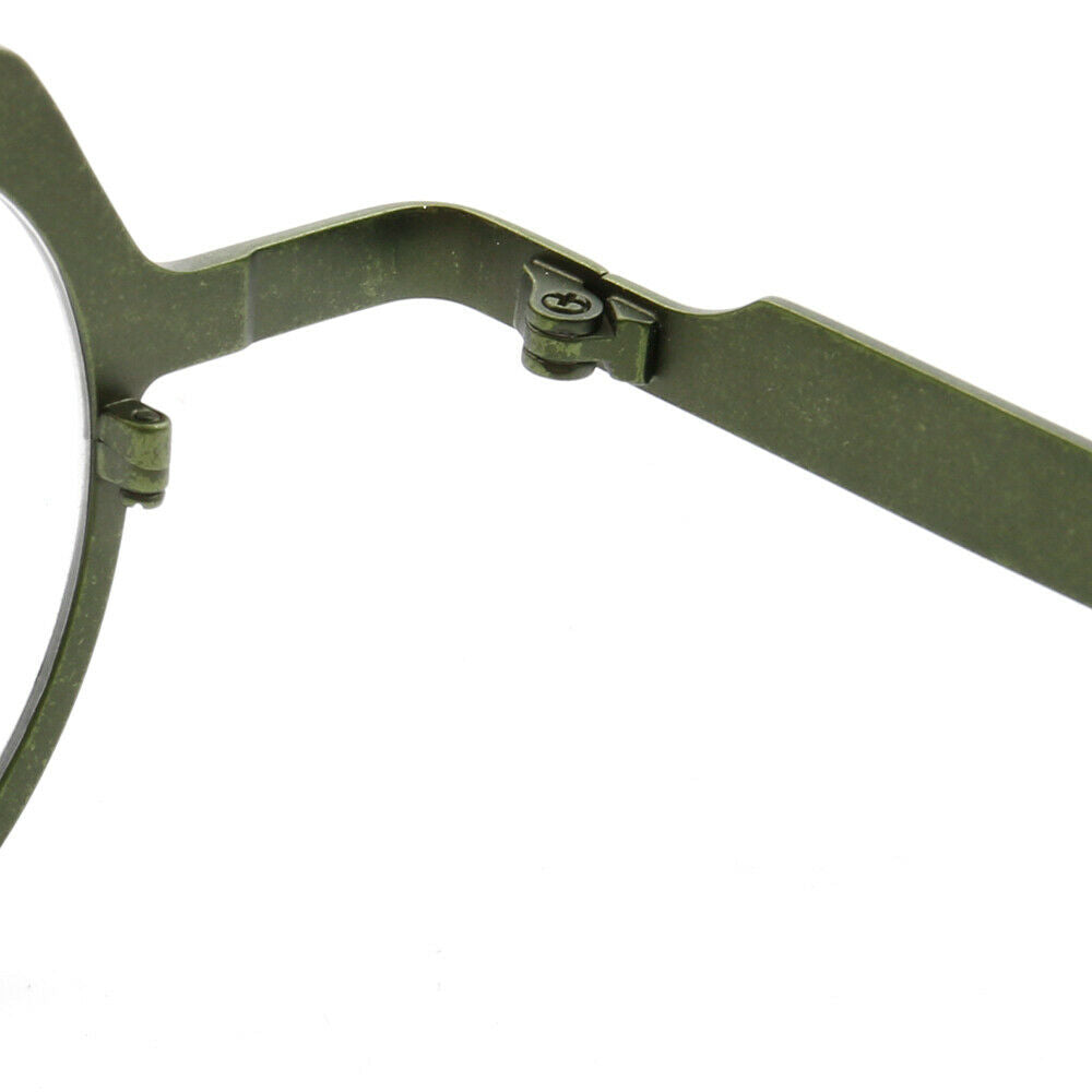 Windsor | Mens Geometric Titanium Eyeglasses Gold | Womens Round Retro Green Glasses Frames Online