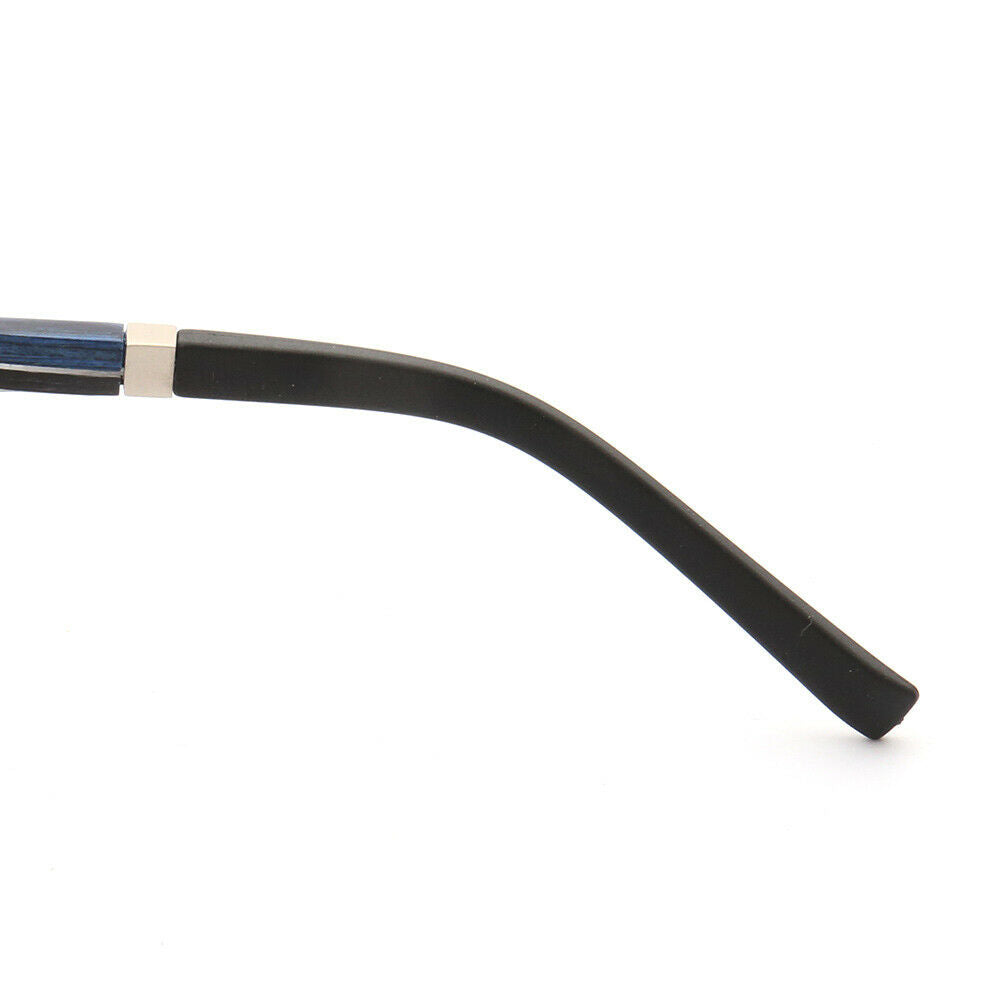Arthur | Modern Square Full Rim Eyeglasses | Acetate Frame w/ Wooden Temples