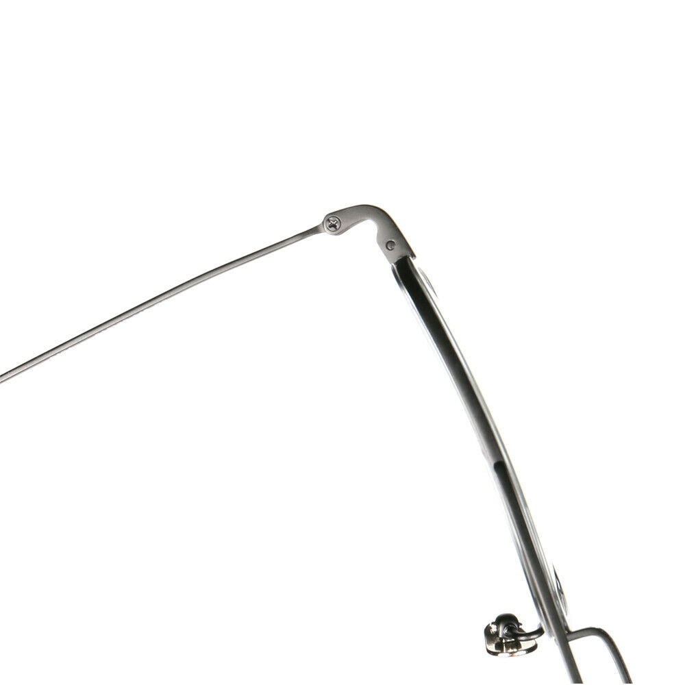 Irwin | 80s Style Pure Titanium Eyeglass Frames | Retro Glasses w/ Flat Top Design