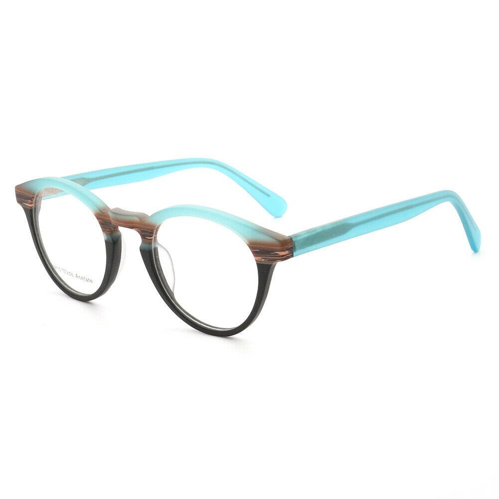 Element | Colorful Striped Men Eyeglass Frames | Modern Round Retro Women Glasses