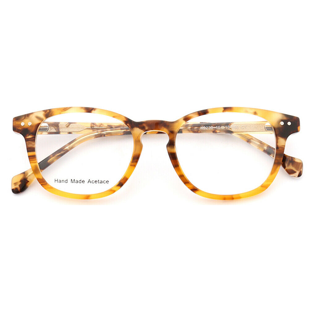 Lillian | Tortoise Shell Eyeglasses For Women | Full Rim Patterned Acetate Glasses