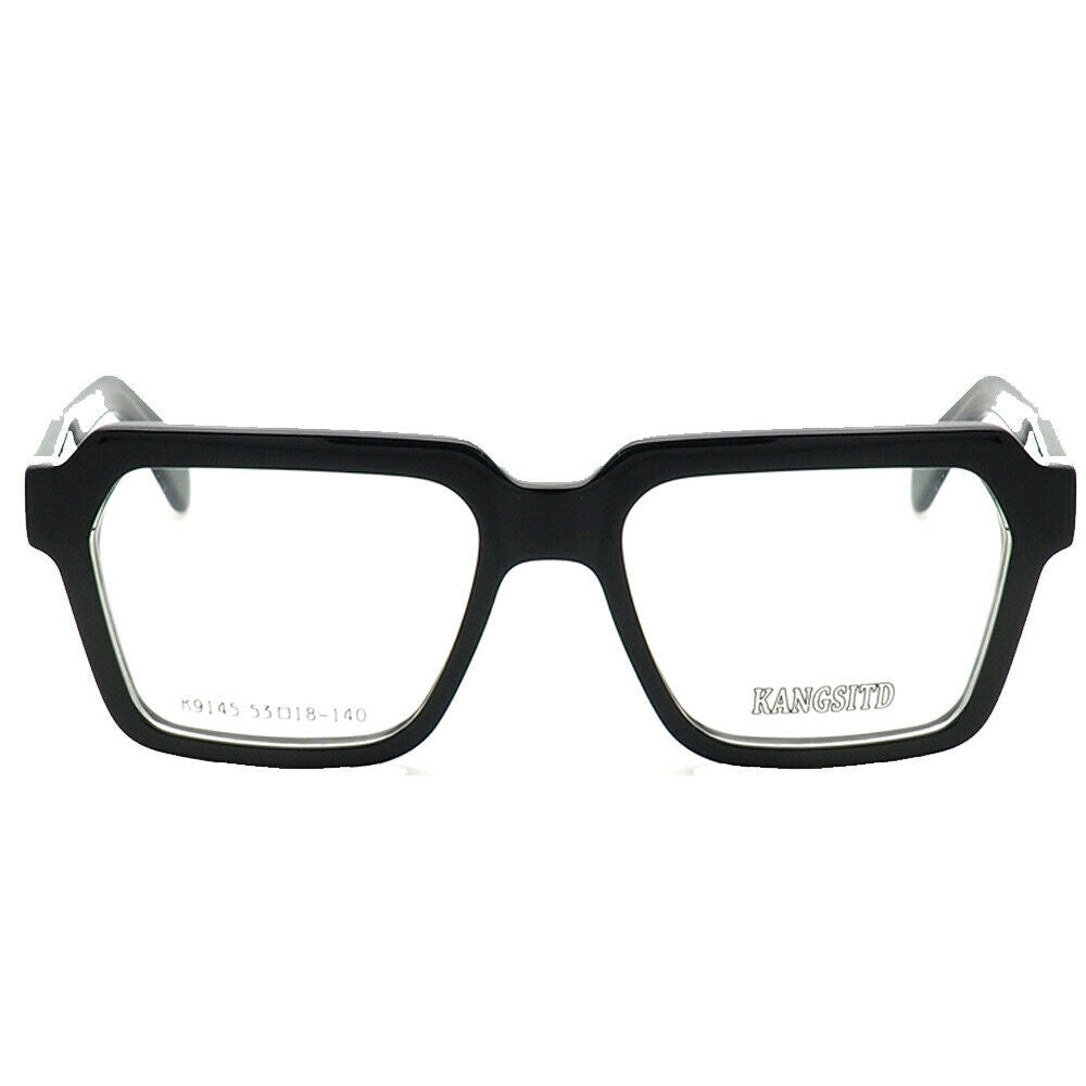 Forest | Oversized Patterned Acetate Eyeglasses | Retro Square Multicolored Glasses Frames  at