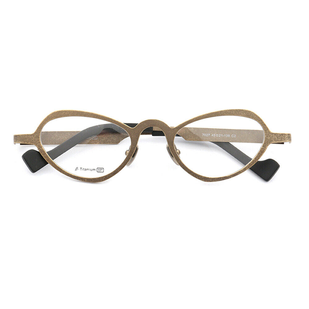 Charmaine | Titanium Cat Eye Glasses For Women | Heart Shaped Butterfly Design