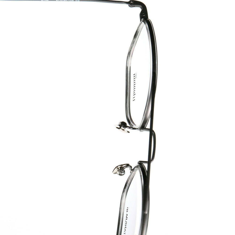 Irwin | 80s Style Pure Titanium Eyeglass Frames | Retro Glasses w/ Flat Top Design