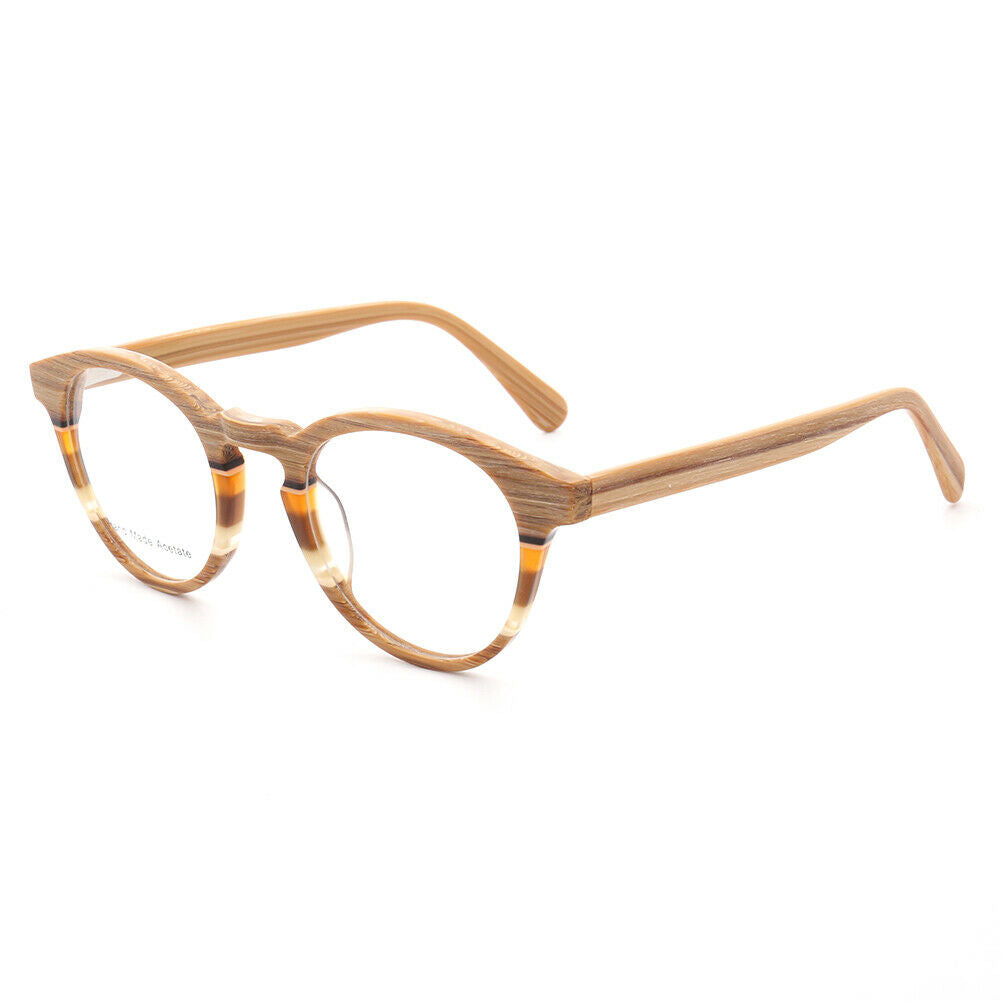 Element | Colorful Striped Men Eyeglass Frames | Modern Round Retro Women Glasses