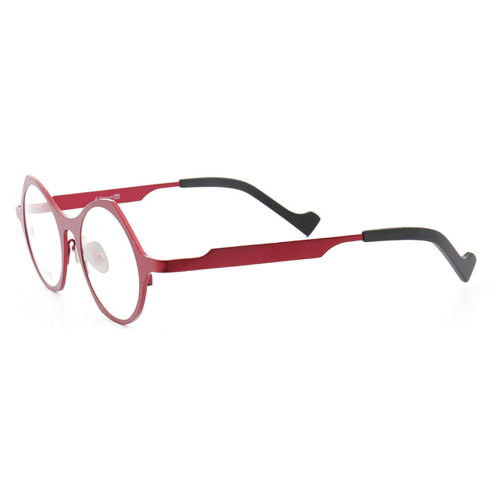 Carmen | Round Geometric Eyeglass Frames | Full Rim Titanium Unisex Glasses